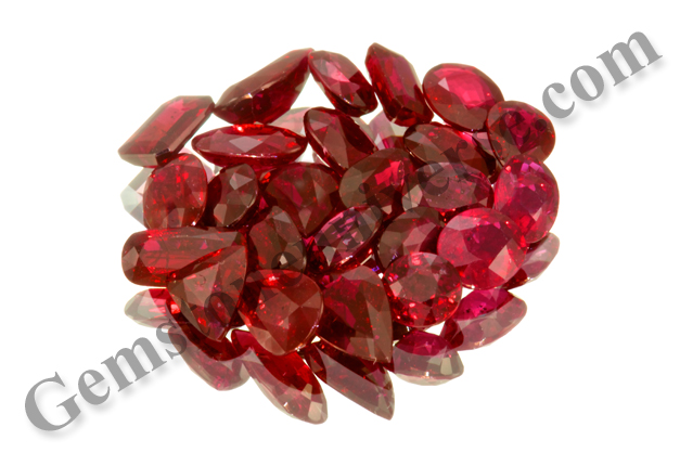 Unheated Rubies from Mozambique Lot Prana