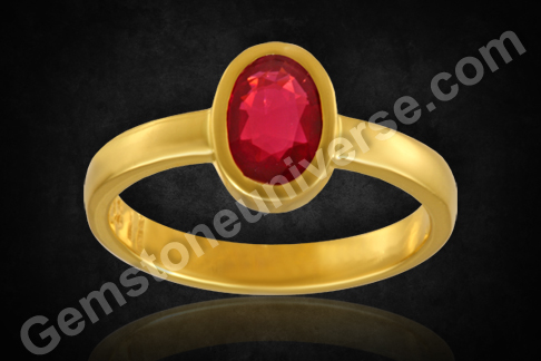 Natural Unheated Ruby Gemstone from Mozambique