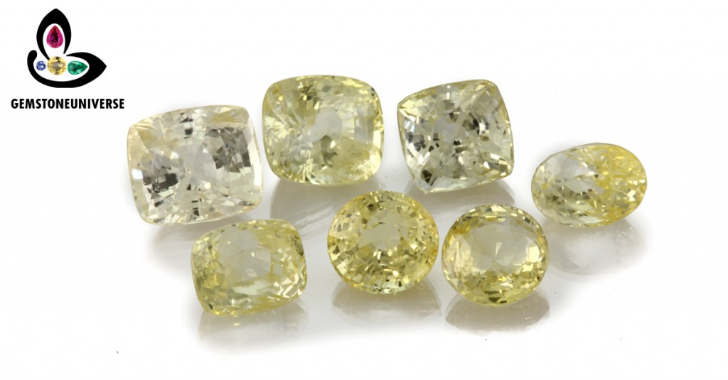 Unheated Premium Yellow Sapphires  from Lot Vibhuti