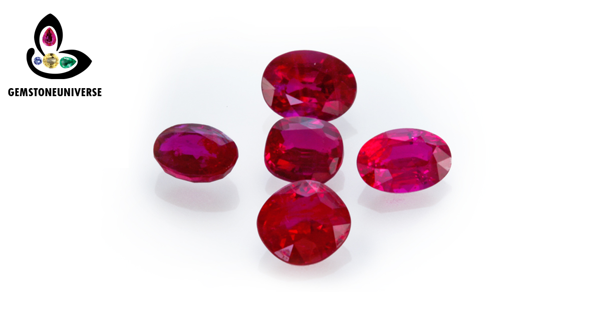 Unheated Rubies from Moazambique