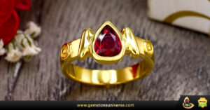 Ruby is a hot gemstone represented by the planet Sun...