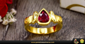 Ruby is a hot gemstone represented by the planet Sun...