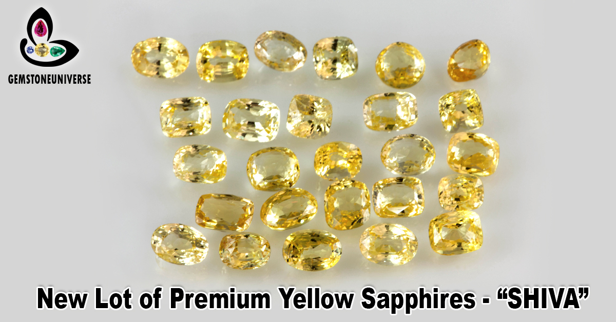 Yellow Sapphire Color Chart