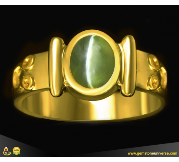 Buy Chopra Gems & Jewellery Gold Plated Brass Cats Eye Lehsunia Gemstone  Ring (Men and Women) - Adjustable Online at Best Prices in India - JioMart.