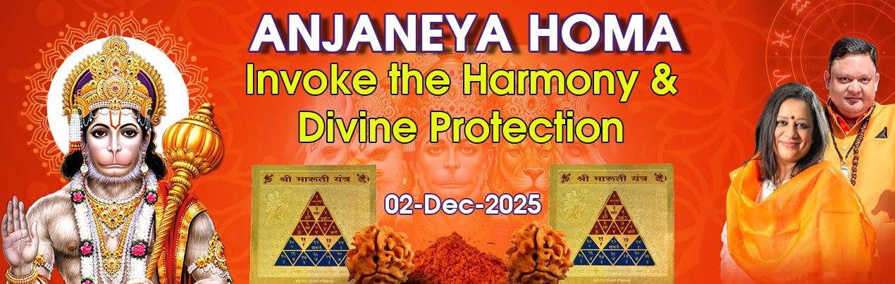 Invoke Strength, Prosperity and Divine Protection: Anjaneya Homa Ceremony