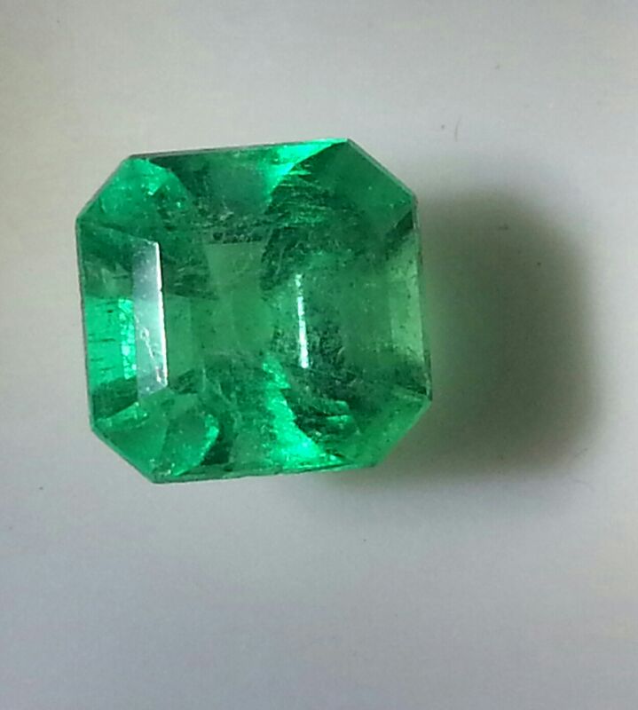 Colombian Emerald as observed by Naked Eye