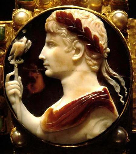 Picture of Augusts in Ancient Roman Cameo
