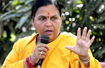 Uma Bharti Minister Water Resources