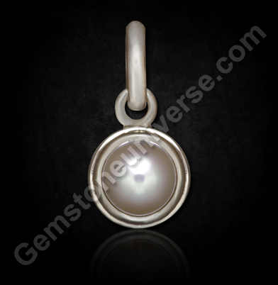 Natural Australian Pearl silver pendant